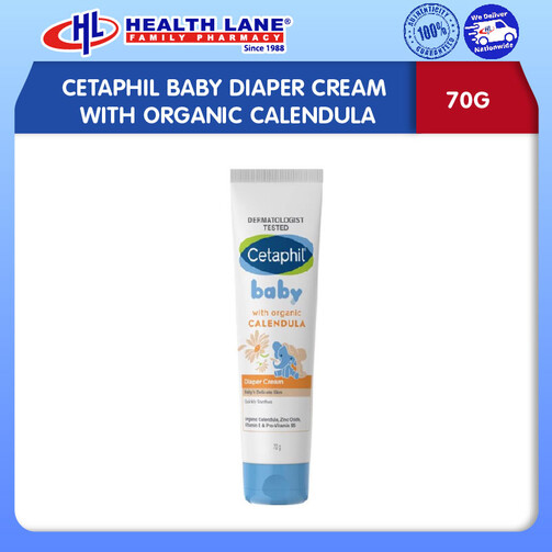 CETAPHIL BAYI DIAPER KRIM DENGAN ORGANIC CALENDULA 70G